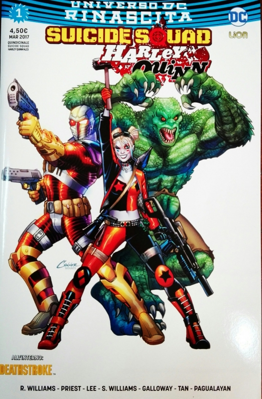 HARLEY QUINN/SUICIDE SQUAD 1 ULTRAVARIANT RINASCITA