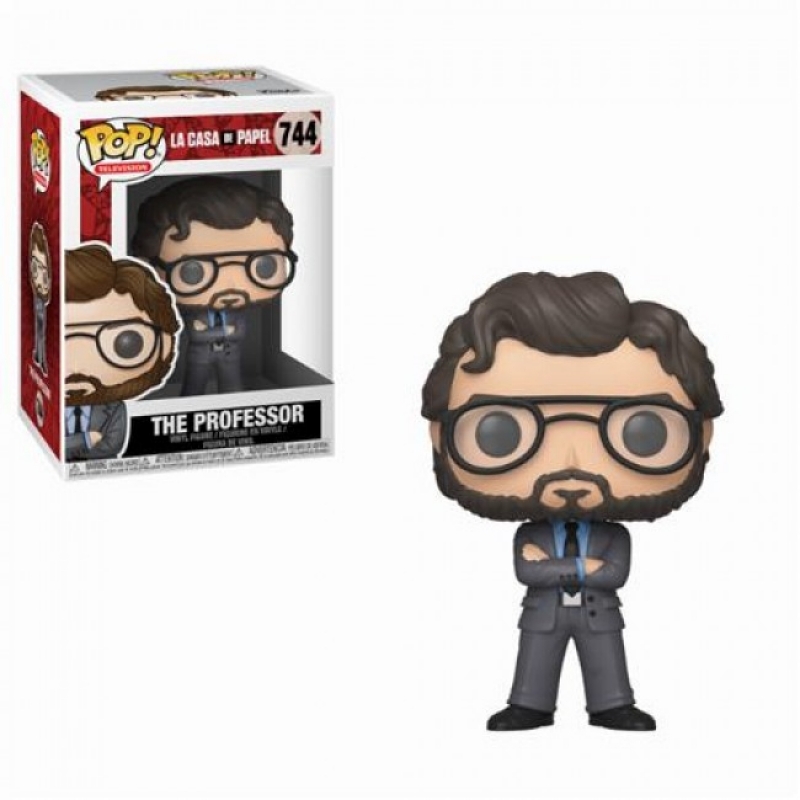 LA CASA DI CARTA - POP FUNKO FIGURE 744 - IL PROFESSORE 