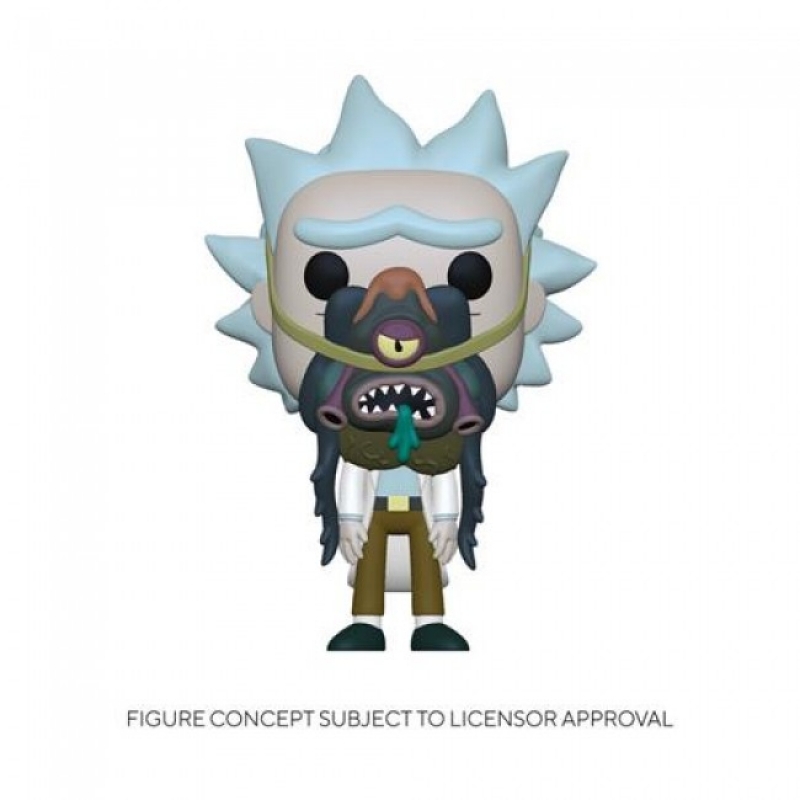 RICK AND MORTY - POP FUNKO FIGURE 956 - RICK WITH GLORZO