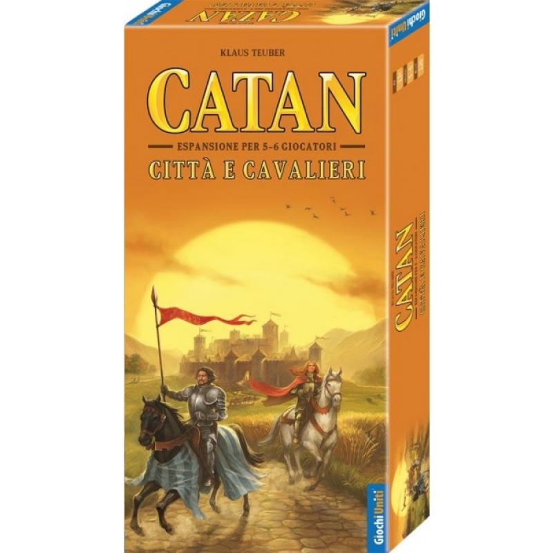 COLONI DI CATAN: CITTA' E CAVALIERI - ESPANSIONE 5/6 Giocatori