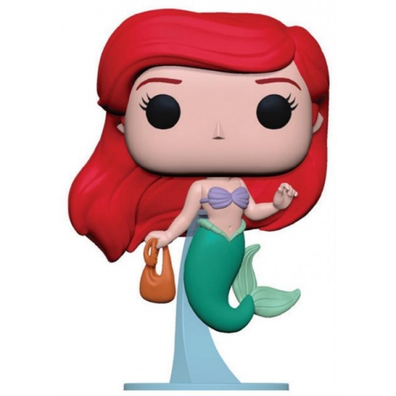 DISNEY LITTLE MERMAID - POP FUNKO FIGURE 563 - ARIEL WITH BAG