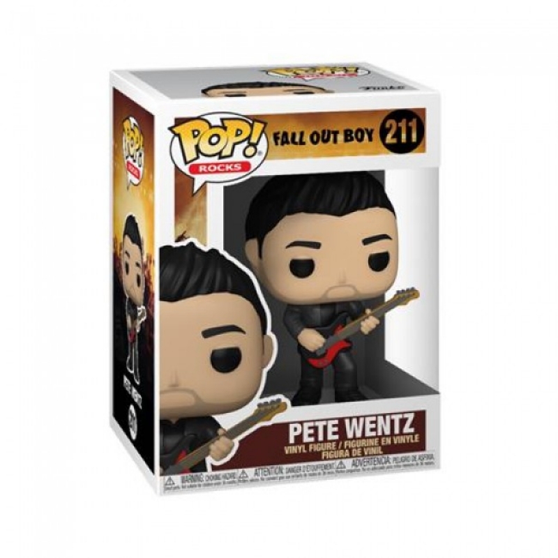 ROCKS: FALL OUT BOY - POP FUNKO FIGURE 211 - PETE WENTZ