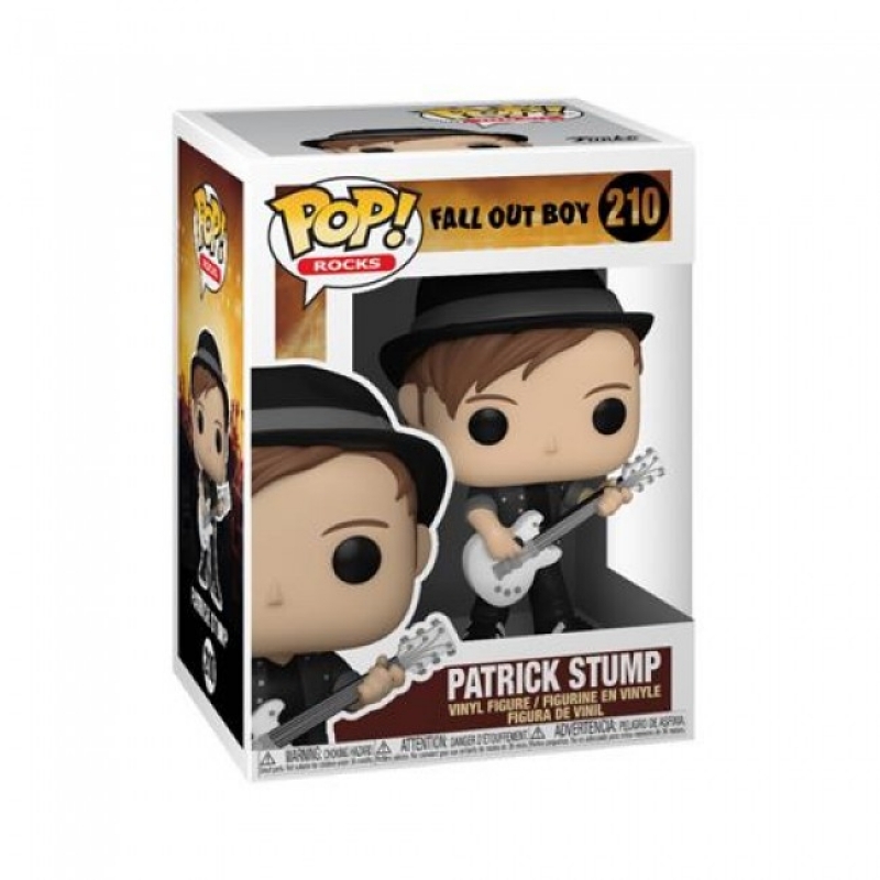 ROCKS: FALL OUT BOY - POP FUNKO FIGURE 210 - PATRICK STUMP