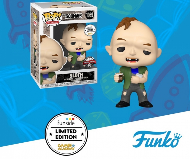 THE GOONIES - POP FUNKO VINYL FIGURE 1069 SLOTH W/ ICE CREAM GA EXCL