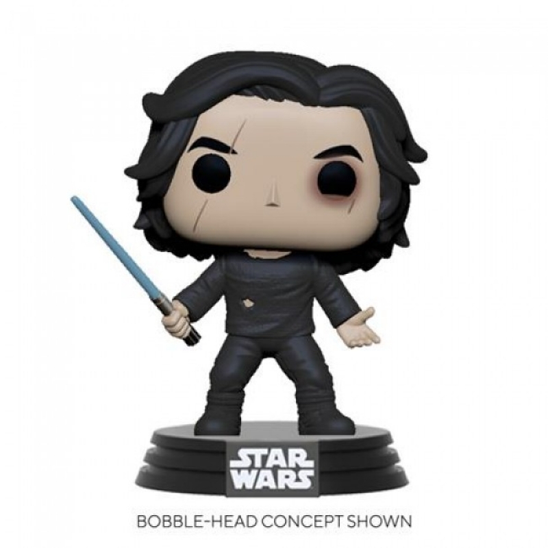 STAR WARS: THE RISE OF SKYWALKER - POP FUNKO FIGURE 431 - BEN SOLO WITH BLUE SABER