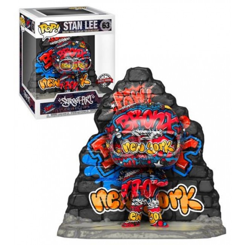 MARVEL - POP FUNKO DELUXE FIGURE 63 - STAN LEE (GRAFFITI DECO)