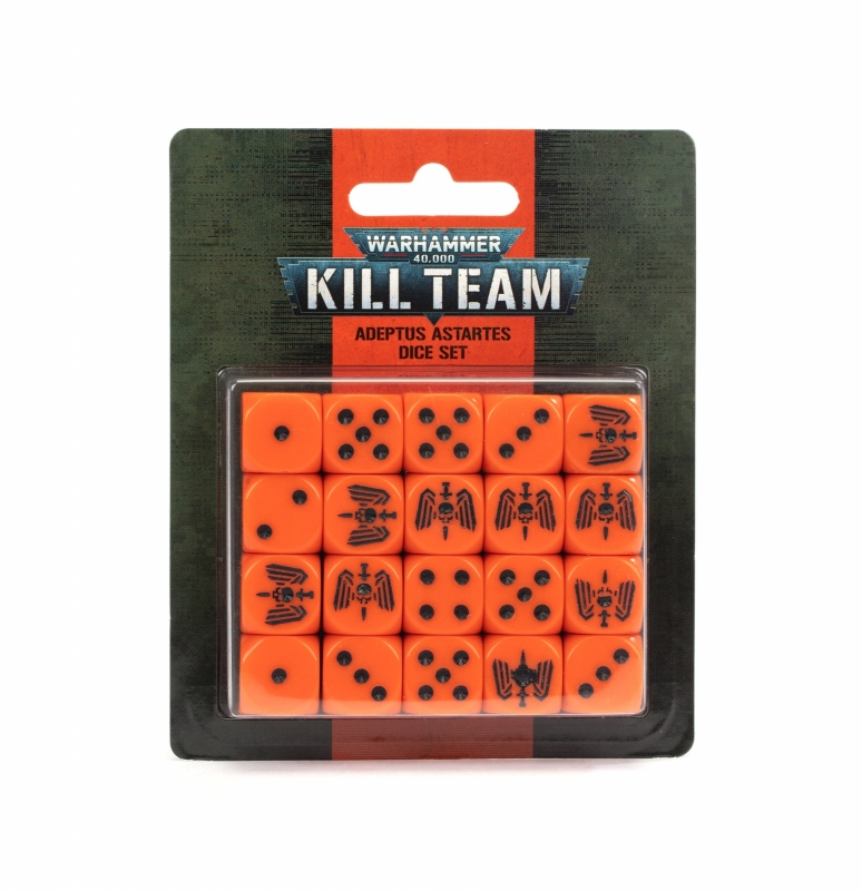 Warhammer 40.000 - KILL TEAM SET DADI - ADEPTUS ASTARTES
