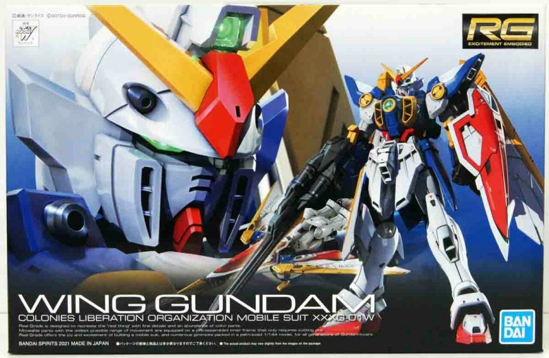 REAL GRADE (RG)  WING GUNDAM - MOBIL SUIT XXXG-01W - 1/144