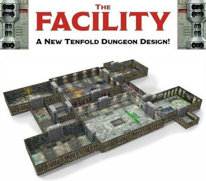 TENFOLD DUNGEON - THE FACILITY - TABLETOP MODULARE