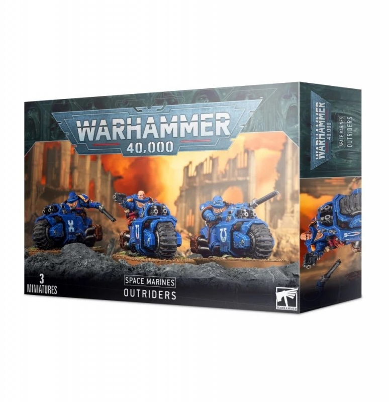 SPACE MARINES - MOTOCICLISTI STAFFETTE OUTRIDERS