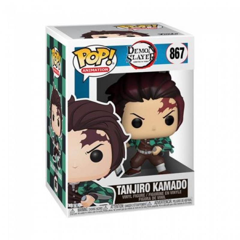 DEMON SLAYER - POP FUNKO VINYL FIGURE 867 - TANJIRO KAMADO