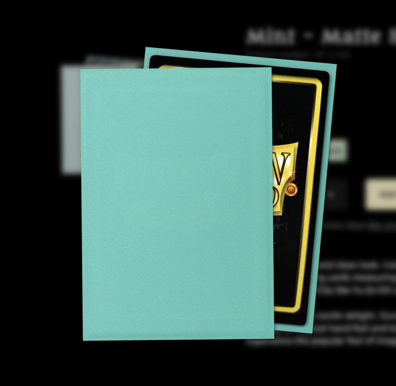 60 BUSTINE JAPANESE - MATTE MINT 