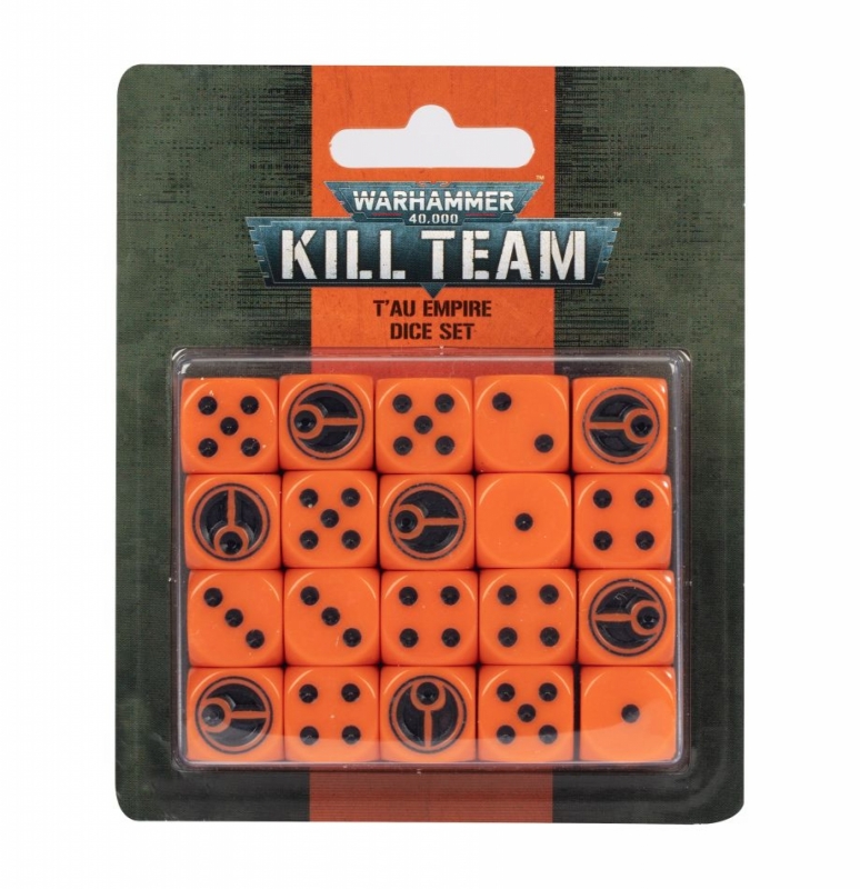 Warhammer 40.000 - KILL TEAM SET DADI - IMPERO T'AU