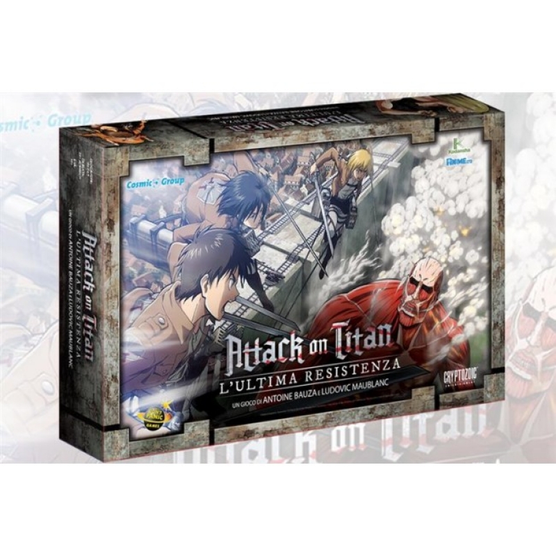 ATTACK ON TITAN, L'ULTIMA RESISTENZA - ILGIOCO DA TAVOLO DELL'ATTACCO DEI GIGANTI