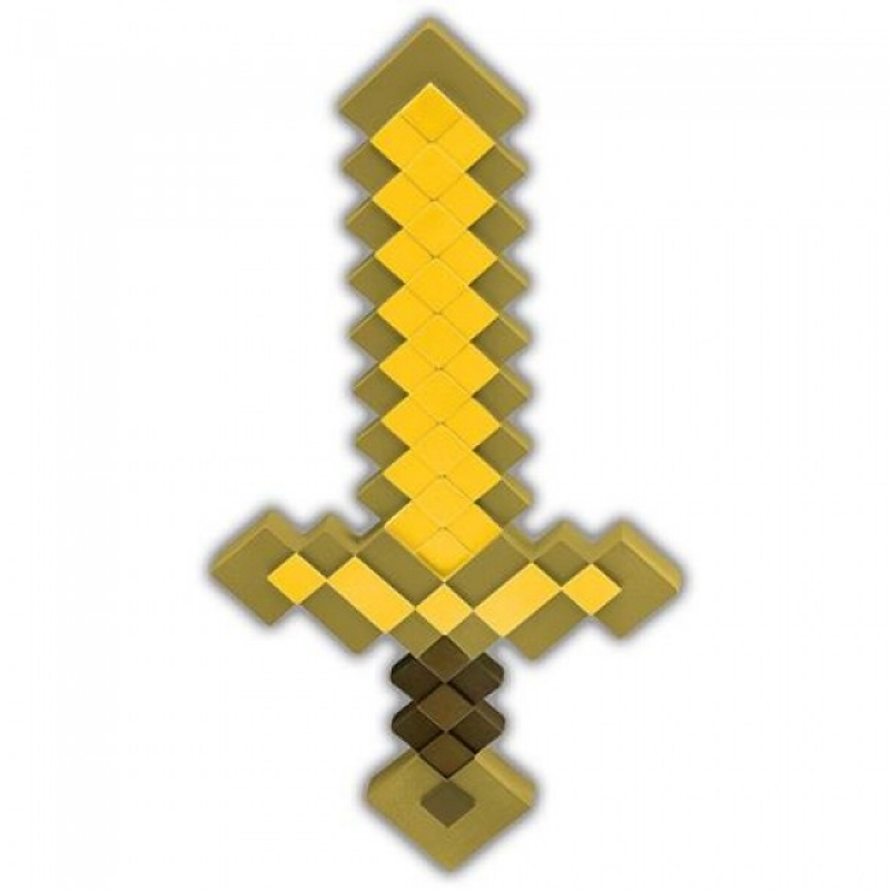 MINECRAFT - GOLD SWORD PP REPLICA 50CM