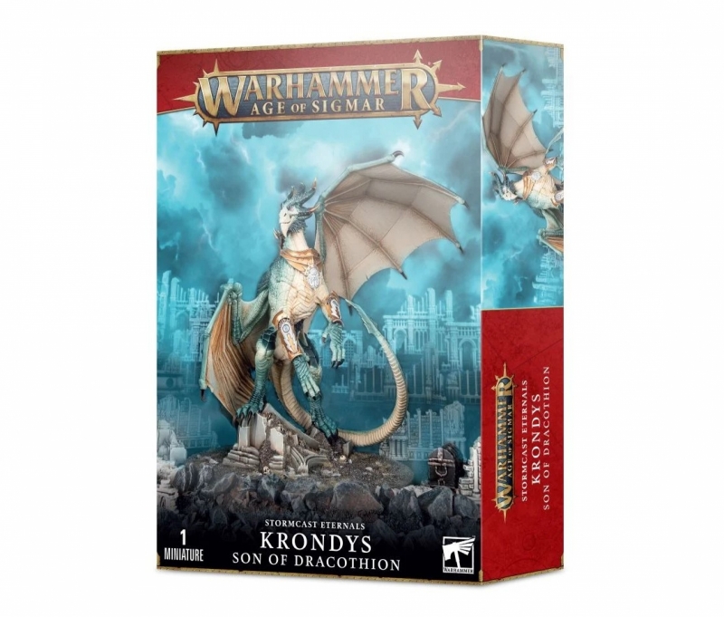 WARHAMMER AGE OF SIGMAR - Krondys, Figlio di Dracothion/Draconith, Karazai lo Sfregiato