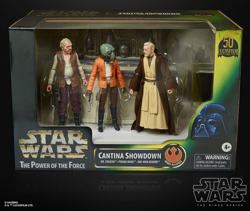 STAR WARS - BLACK SERIES - THE POWER OF THE FORCE - CANTINA SHOWDOWN - ESCLUSIVA LUCCA CHANGE 2021 
