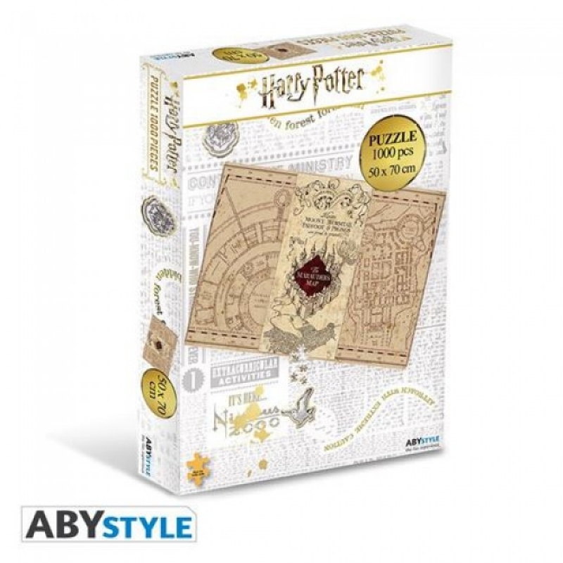  HARRY POTTER - PUZZLE - MAPPA DEL MALANDRINO