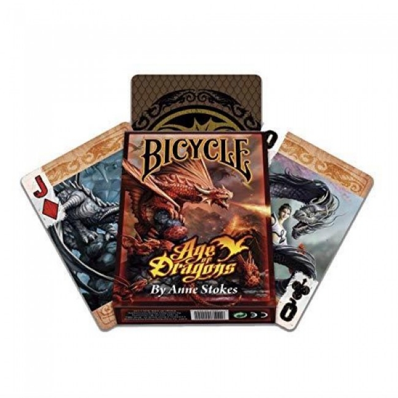 BICYCLE CARTE DA GIOCO  - ANNE STOKES AGE OF DRAGONS