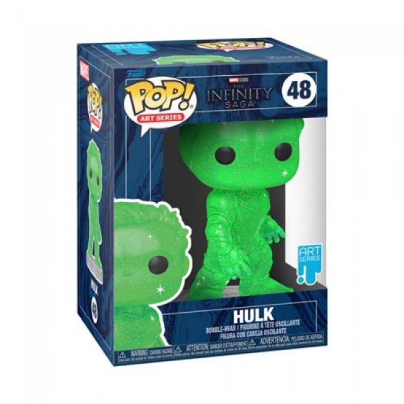 MARVEL: INFINITY SAGA ARTIST SERIES - POP FUNKO VINYL FIGURE 48 - HULK