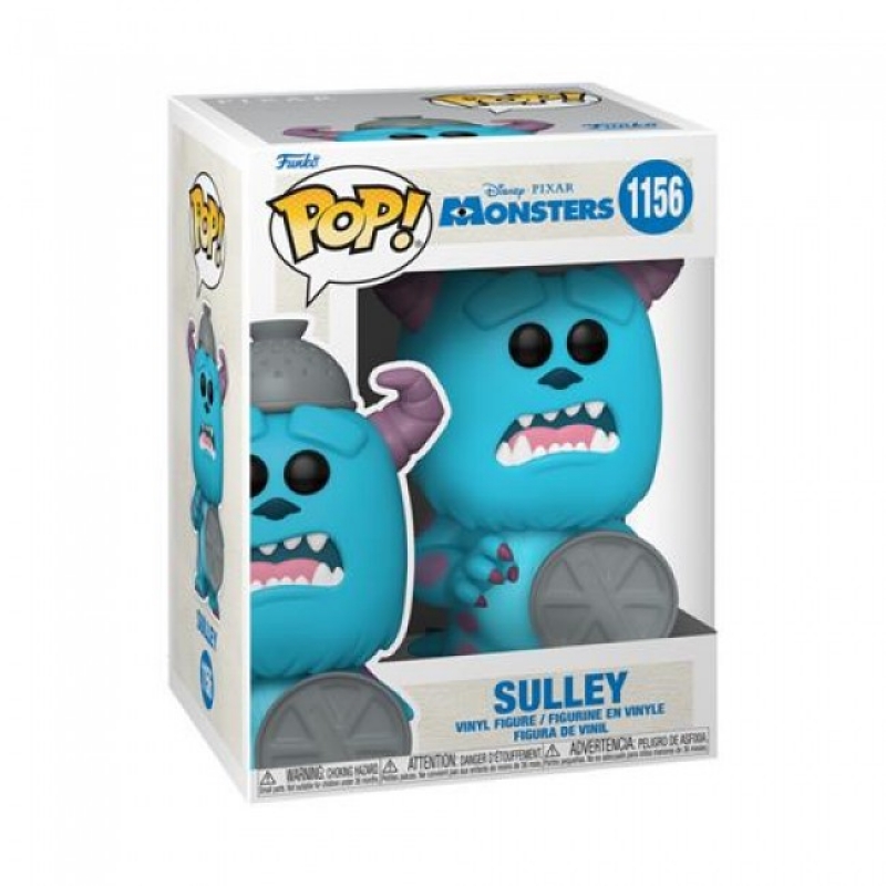 DISNEY: MONSTERS INC 20TH ANNIVERSARY - POP FUNKO FIGURE 1156 - SULLEY WITH LID