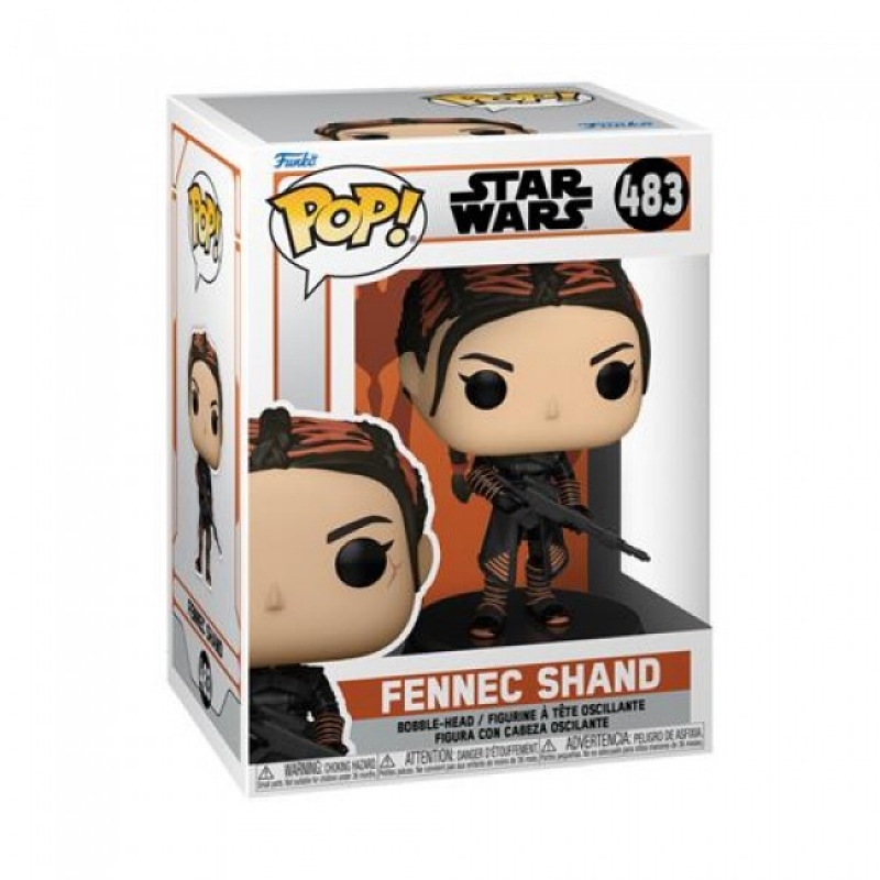 STAR WARS: THE MANDALORIAN - POP FUNKO VINYL FIGURE 483 - FENNEC SHAND