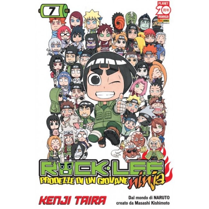 ROCK LEE - PRODEZZE DI UN GIOVANE NINJA 7 - [USATO]