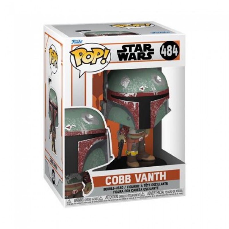 STAR WARS: THE MANDALORIAN - POP FUNKO FIGURE 484 COBB VANTH