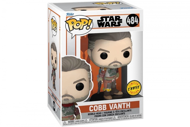 STAR WARS: THE MANDALORIAN - POP FUNKO VINYL FIGURE COBB VANTH - CHASE