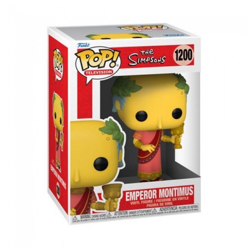 THE SIMPSONS - POP FUNKO VINYL FIGURE 1200 EMPEROR MONTIMUS