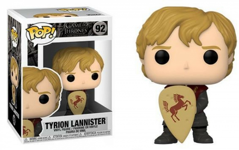 GAME OF THRONES - POP FUNKO VINYL FIGURE 92 ROBB TYRION WITH SHIELD