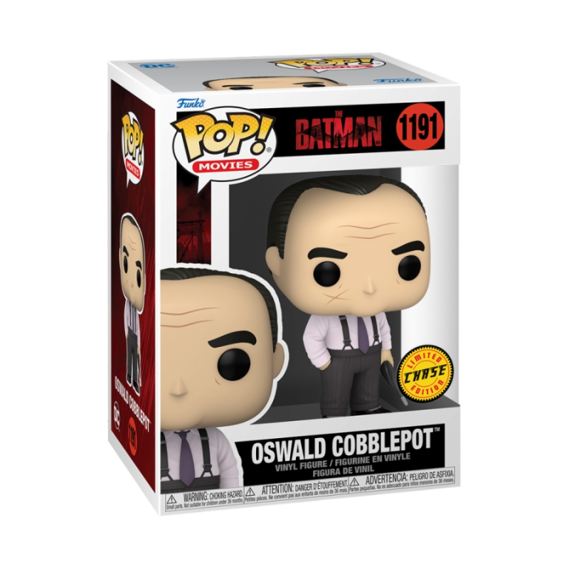 DC COMICS: THE BATMAN - POP FUNKO VINYL FIGURE 1191 - OSWALD COBBLEPOT (CHASE)