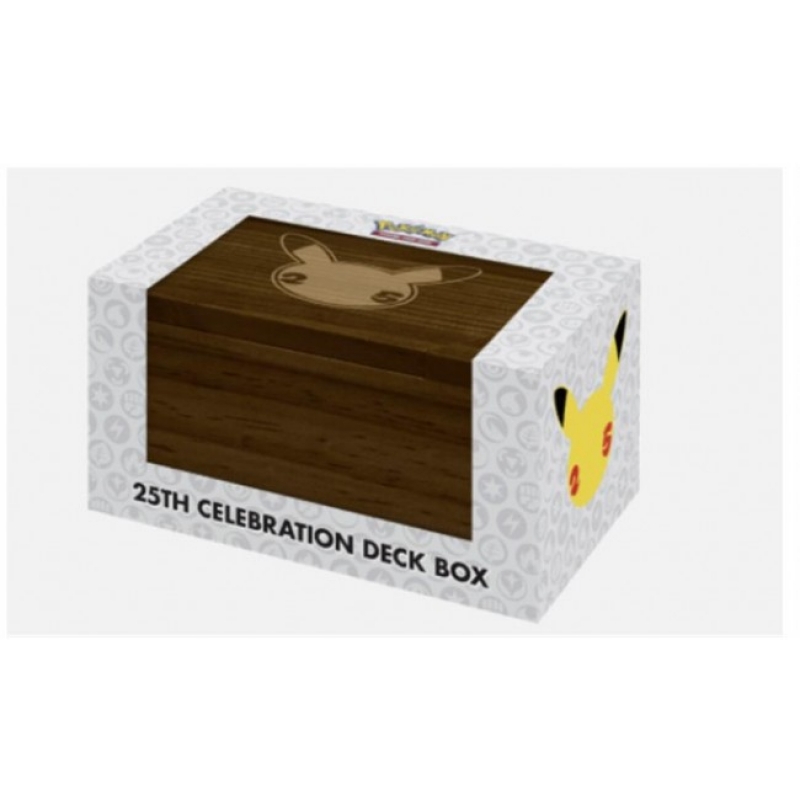 DECK BOX POKEMON - 25TH ANNIVERSARY