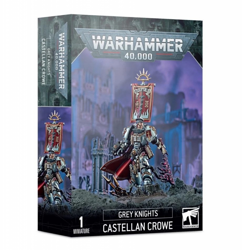 WARHAMMER 40.000 - GREY KNIGHTS CASTELLAN CROWE