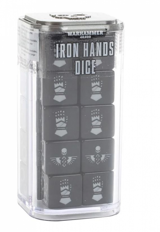 WARHAMMER 40.000 -  SET 20 DADI IRON HANDS