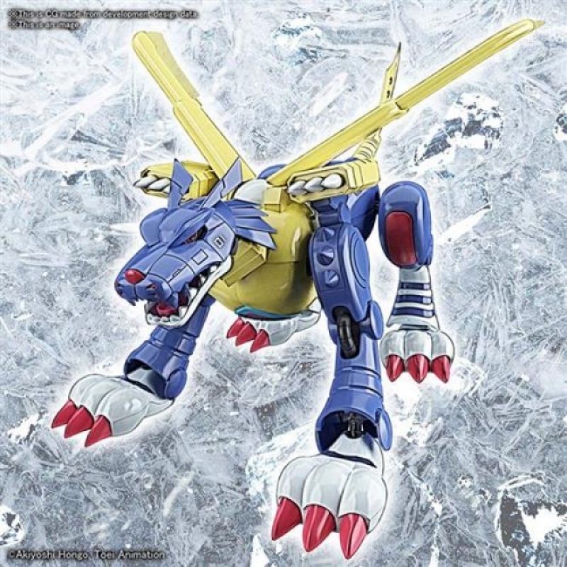 DIGIMON FIGURE RISE METALGARURUMON 12CM