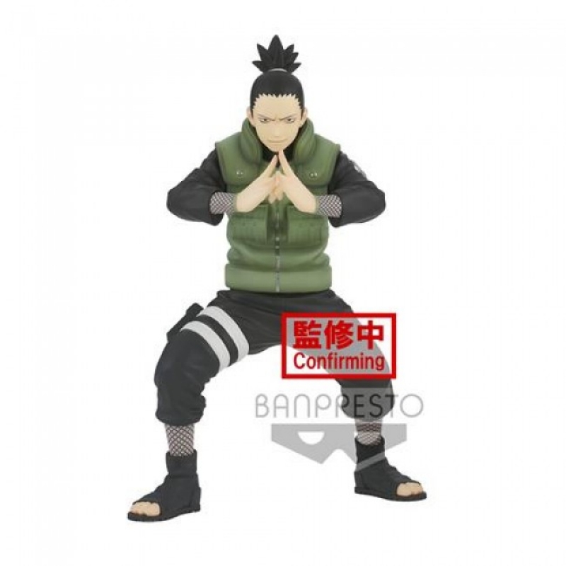 NARUTO SHIPPUDEN - VIBRATION STARS - NARA SHIKAMARU - BANPRESTO STATUA 