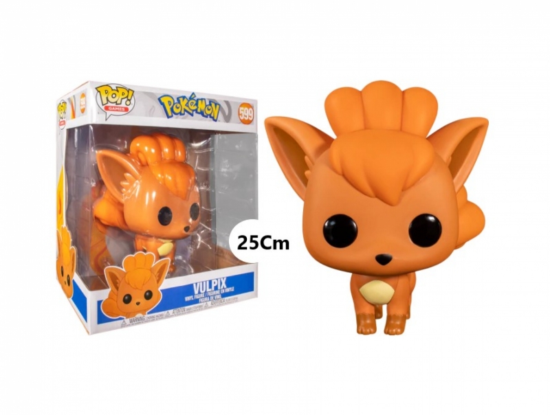 POKEMON - POP FUNKO JUMBO FIGURE 599 - VULPIX JUMBO SIZE 