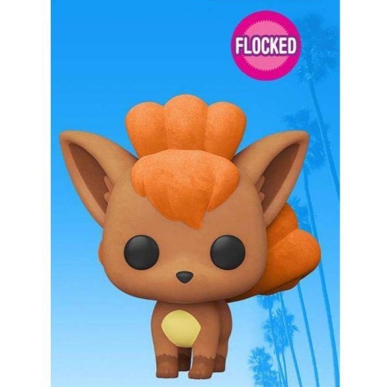 POKEMON - POP FUNKO VINYL FIGURE 580 VULPIX (FLOCKED)