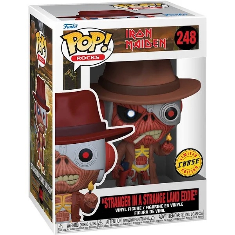 ROCKS - IRON MAIDEN - POP FUNKO FIGURE 248 EDDIE CHASE (SOMEWHERE IN TIME)