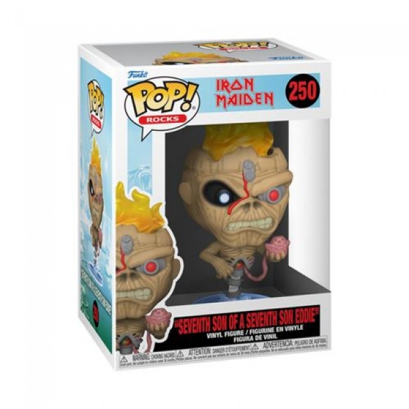 IRON MAIDEN - POP FUNKO VINYL FIGURE 250 EDDIE (SEVENTH SON OF SEVENTH SON)