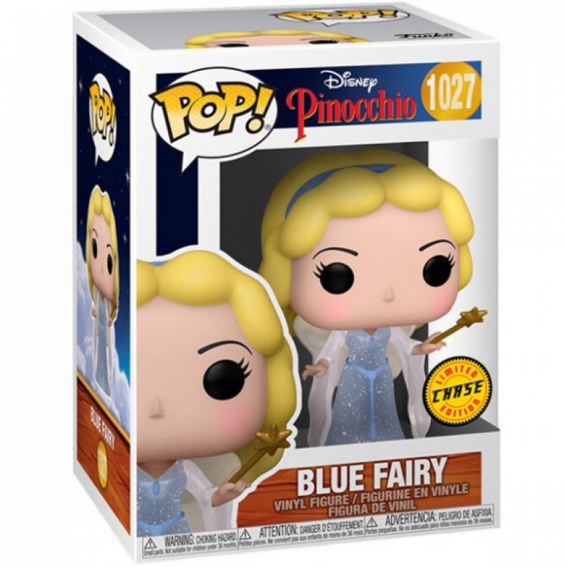 DISNEY: PINOCCHIO - POP FUNKO VINYL FIGURE 1027 BLUE FAIRY [CHASE]