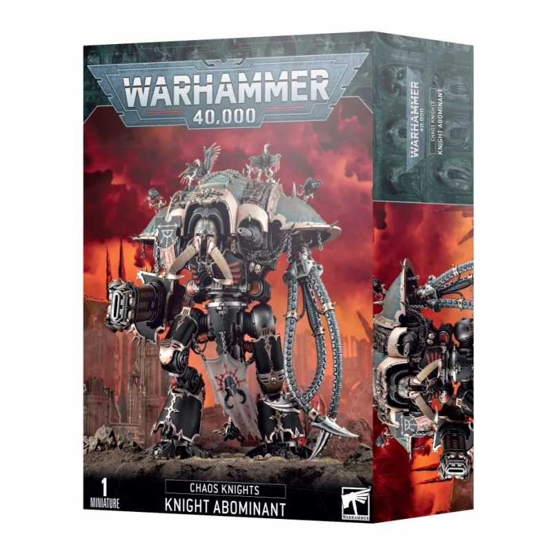 WARHAMMER 40.000 - CHAOS KNIGHTS: CAVALIERE DEL CAOS ABOMINANT