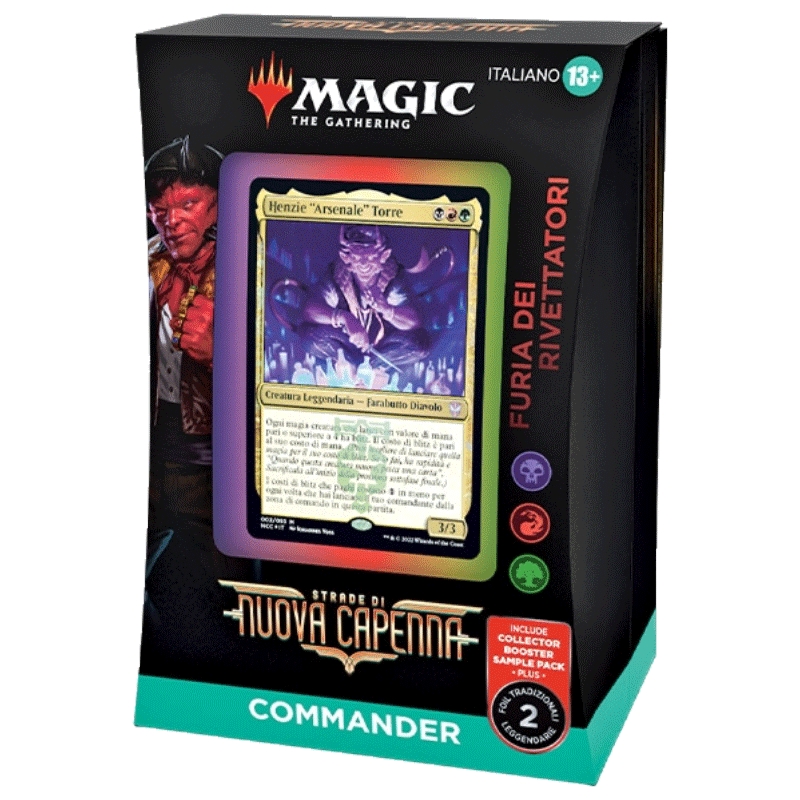 MAGIC STRADE DI NUOVA CAPENNA - COMMANDER DECK FURIA DEI RIVETTATORI (ITA)