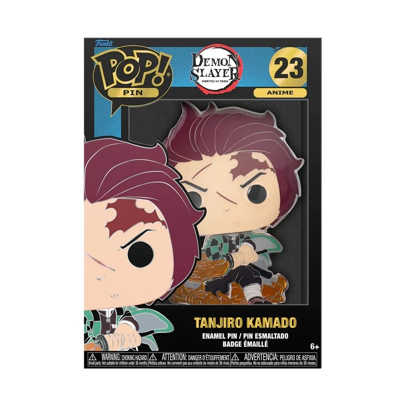 DEMON SLAYER - POP LARGE PIN ENAMEL - 23 TANJIRO KAMADO