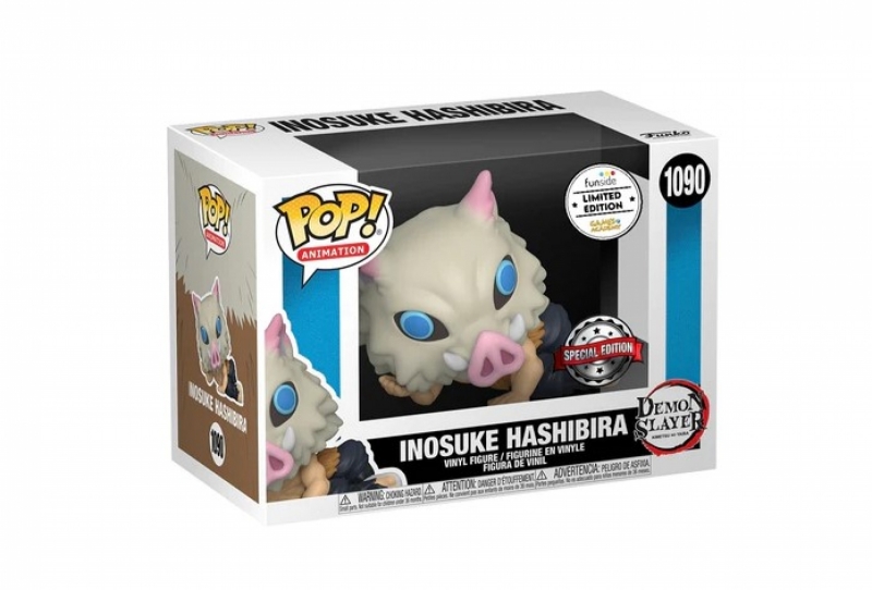 DEMON SLAYER - POP FUNKO FIGURE 1090 INOSUKE HASHIBIRA (GA EXCL)
