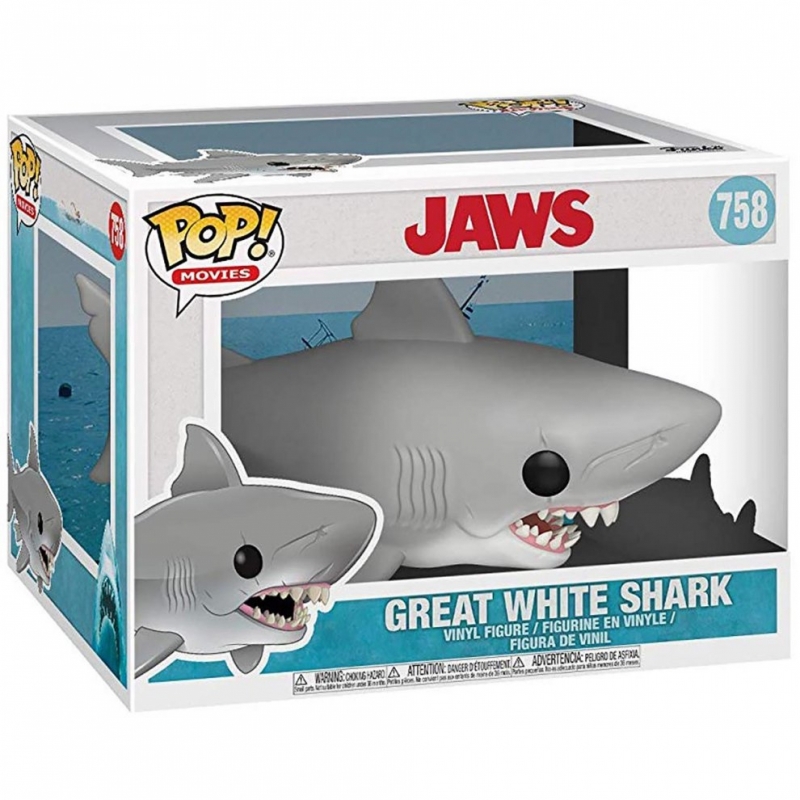 JAWS - POP FUNKO VINYL FIGURE 758 GREAT WHITE SHARK