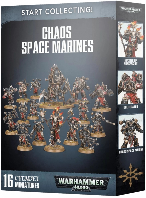 WARHAMMER 40.000 - START COLLECTING! CHAOS SPACE MARINES