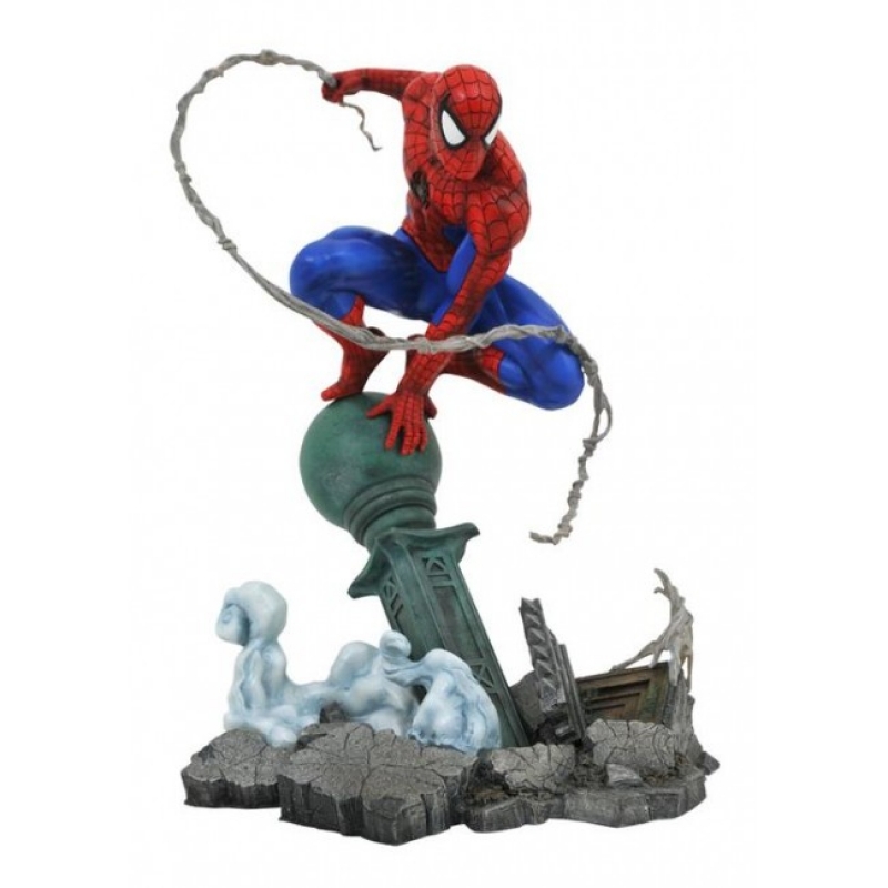 MARVEL GALLERY COMICS - SPIDER-MAN PVC - STATUA 22CM