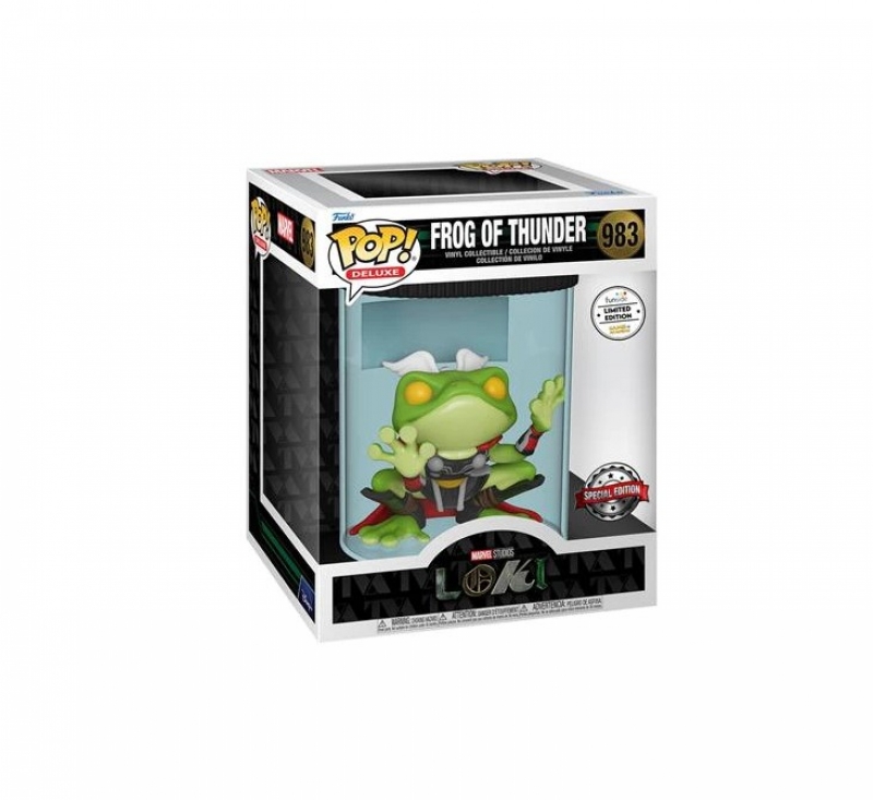 MARVEL: LOKI - POP FUNKO VINYL FIGURE DELUXE 983 FROG OF THUNDER (GA EXCLUSIVE)